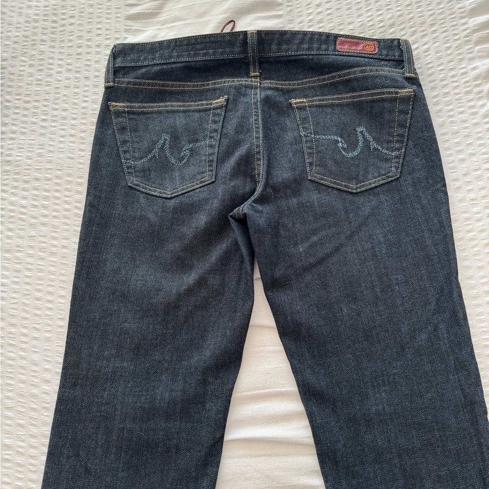 ag Adriano Goldschmied “the stilt” straight leg dark wash jeans size 29R - Picture 8 of 16